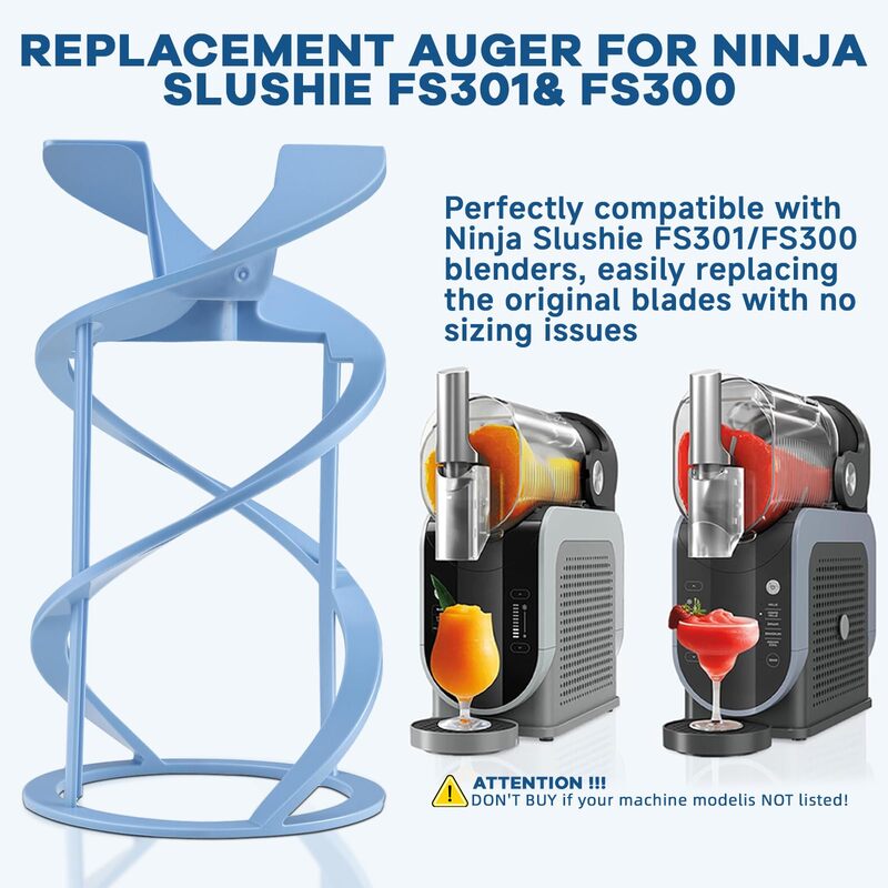 Ice shaver machine replacing the screw feeder