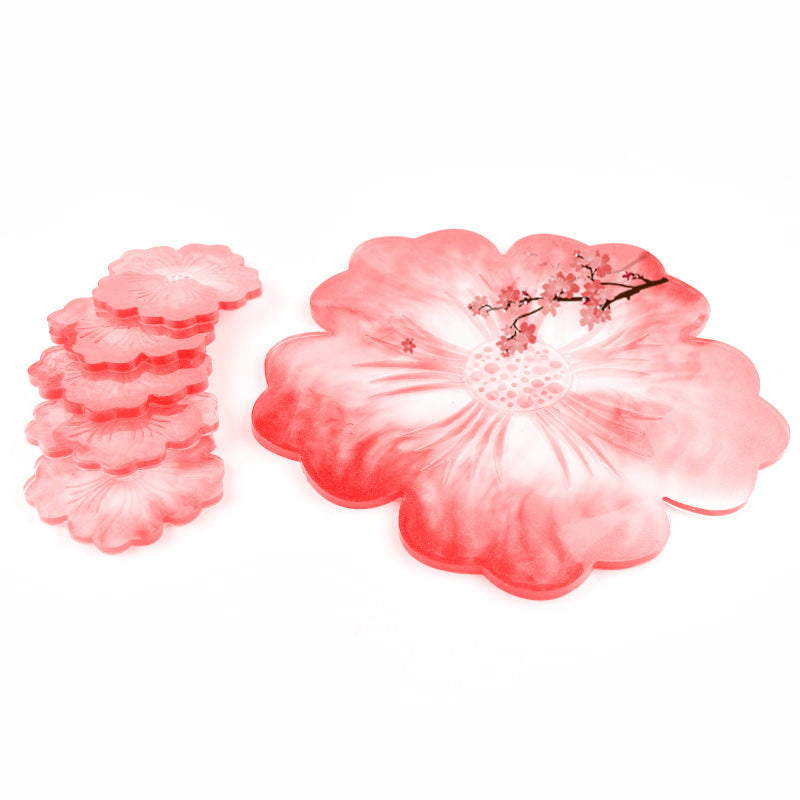 Tray Tea Tray Set Fruit Tray Silicone Mold