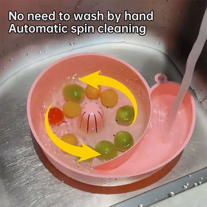 multi-functional fruit drainer vegetable washer