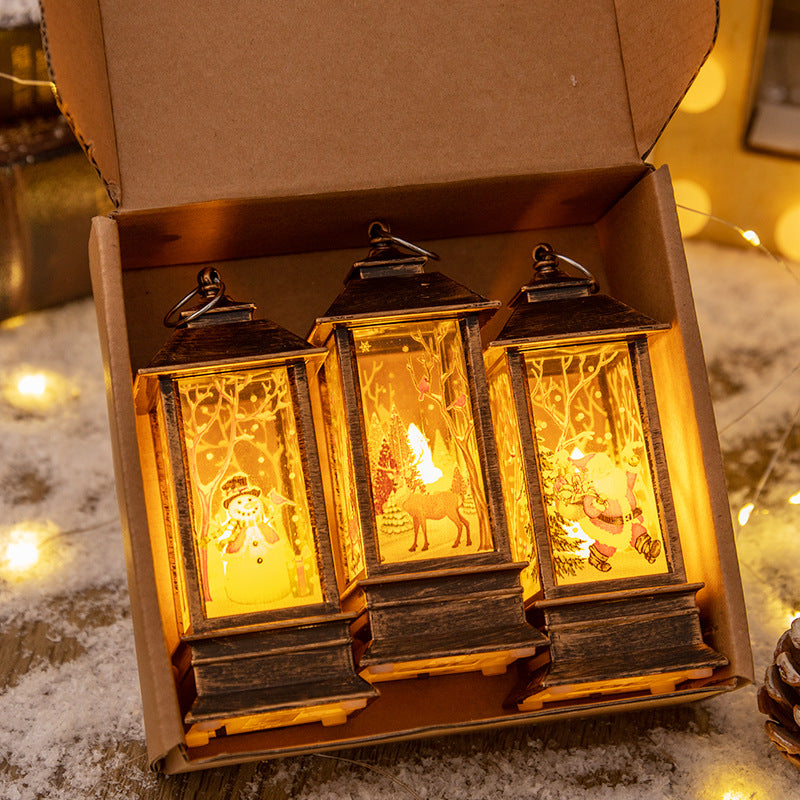 Christmas Decorative Lantern Set