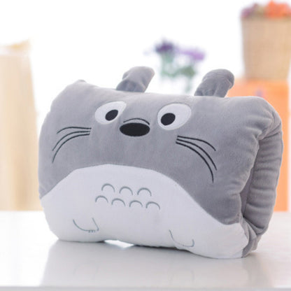 Animated nap pillow warm hand cover