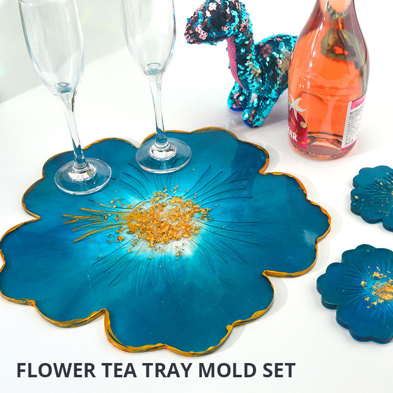 Tray Tea Tray Set Fruit Tray Silicone Mold