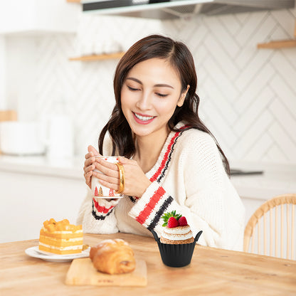 4-6 Reusable Silicone Air Fryer Mats