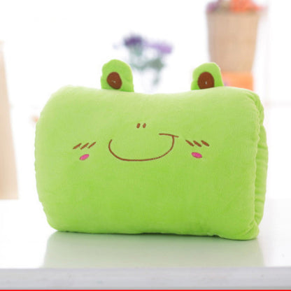 Animated nap pillow warm hand cover