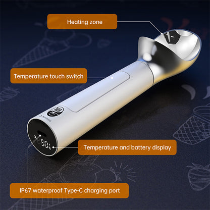 Rechargeable Heated Scoop