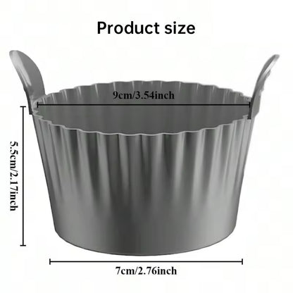 4-6 Reusable Silicone Air Fryer Mats