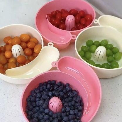 multi-functional fruit drainer vegetable washer