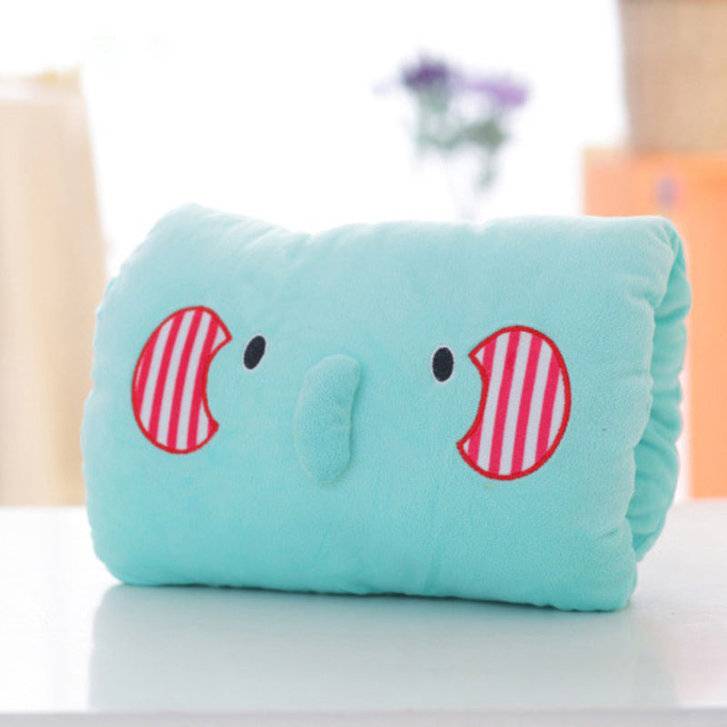 Animated nap pillow warm hand cover