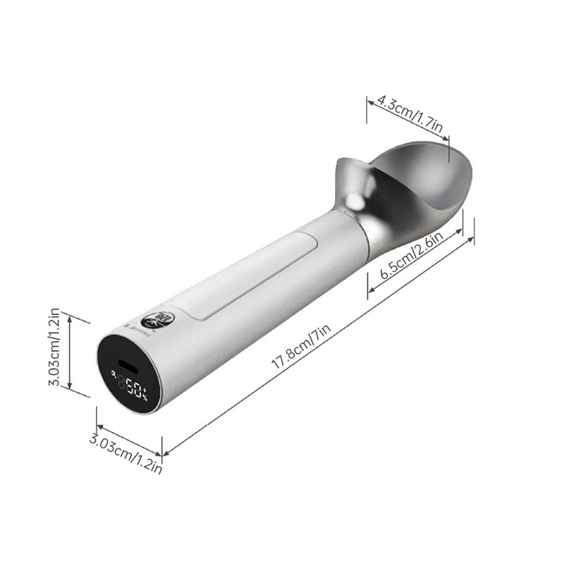 Rechargeable Heated Scoop