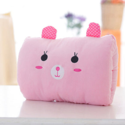Animated nap pillow warm hand cover