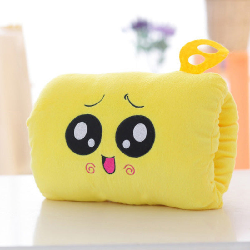 Animated nap pillow warm hand cover