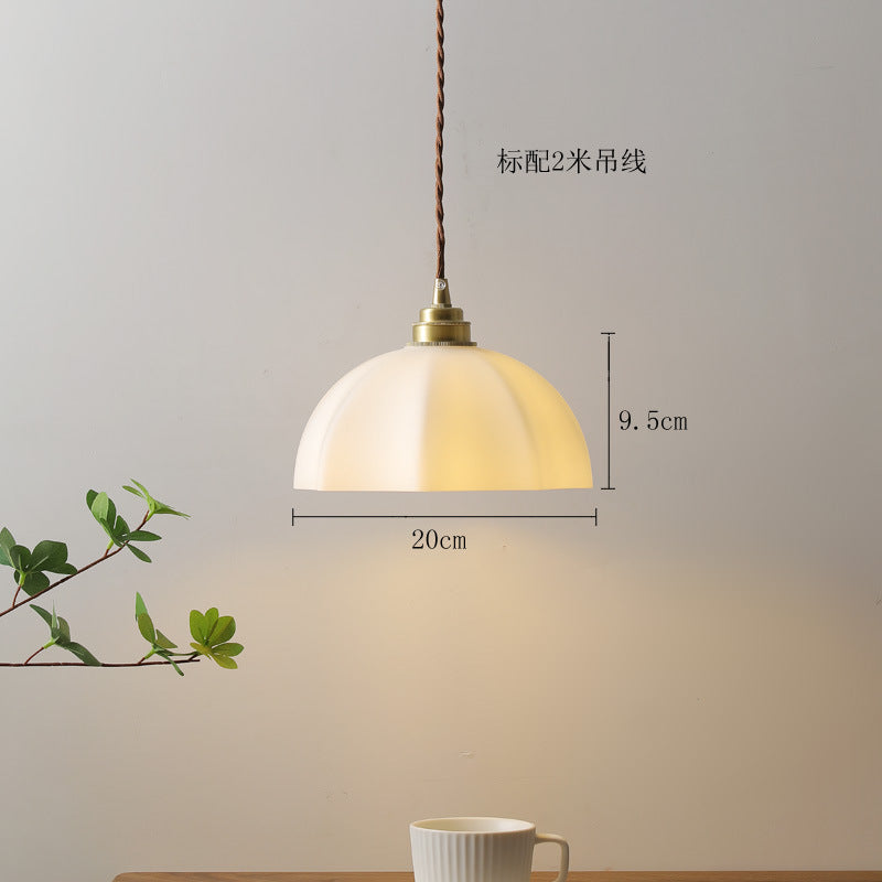 Wabi-Sabi Style Brass Designer Pendant Light
