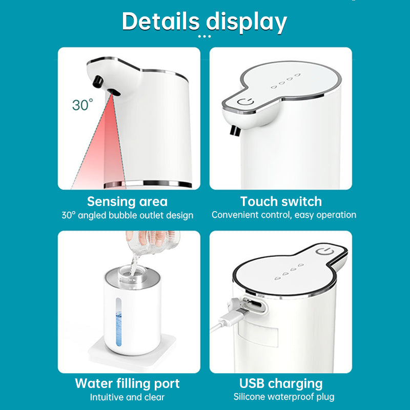 Touchless Sensor Soap Dispenser for Bathroom & Kitchen