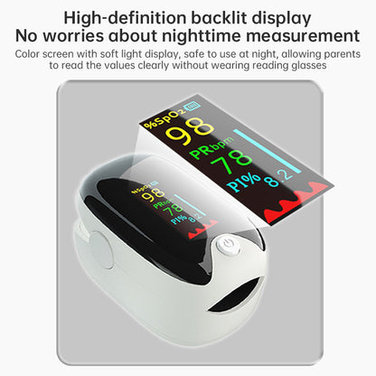 Reusable Lightweight Finger Pulse Oximeter