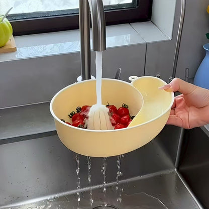 multi-functional fruit drainer vegetable washer