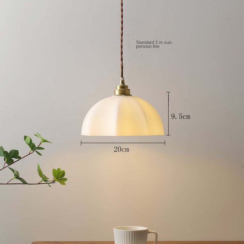 Wabi-Sabi Style Brass Designer Pendant Light